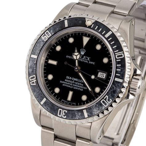 used rolex sea dweller 16660